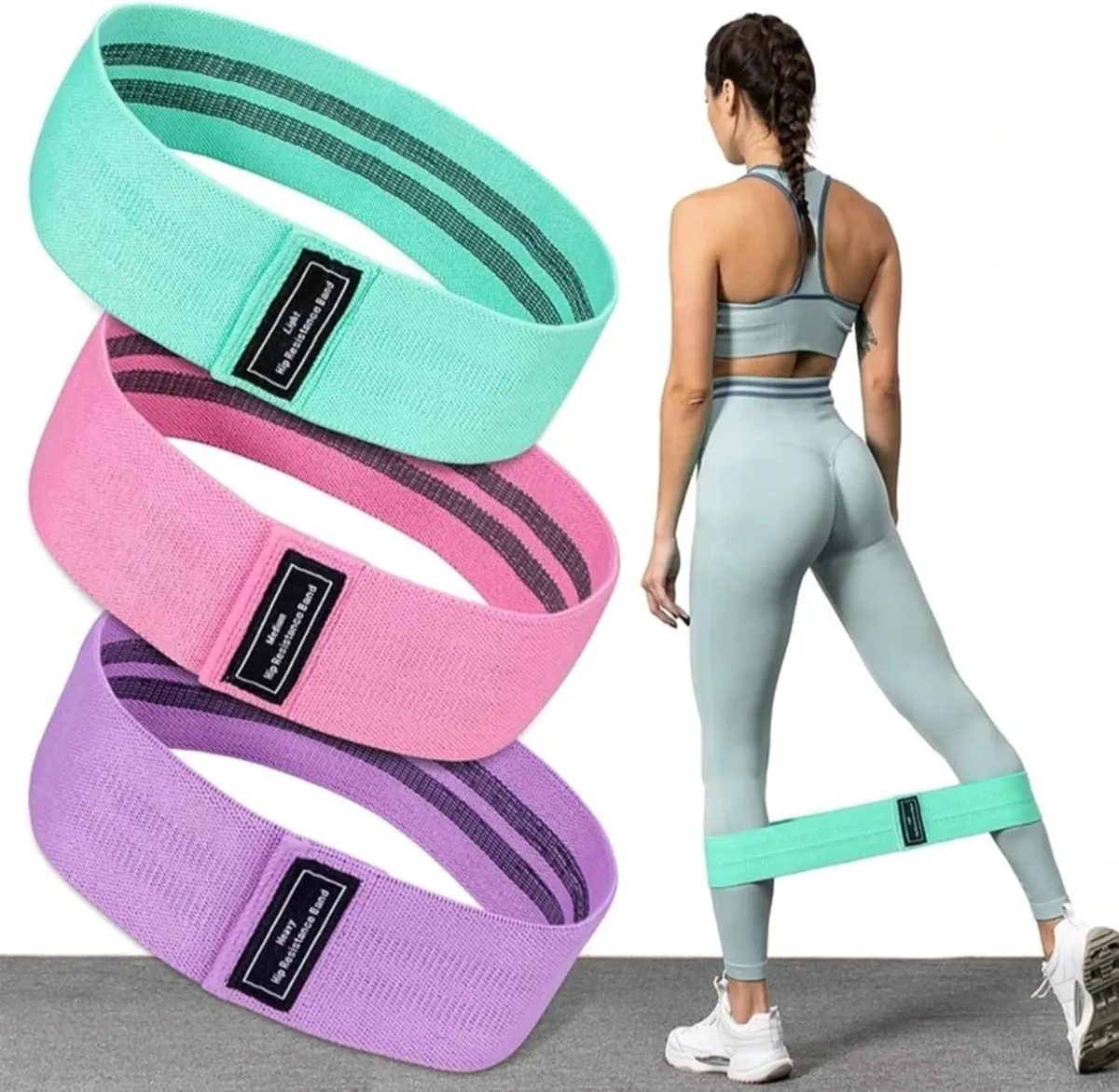 Bandas elásticas para resistencia progresiva